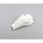 Garde-boue arrière UFO blanc Kawasaki KX85 Garde-boue arrière UFO blanc Kawasaki KX85