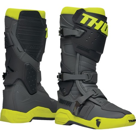 BOOT RADIAL GY/FLO YL 7