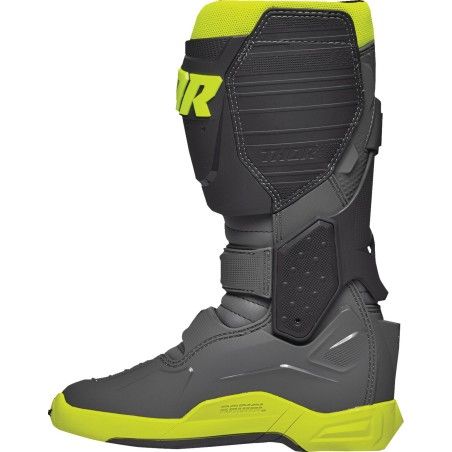 BOOT RADIAL GY/FLO YL 8