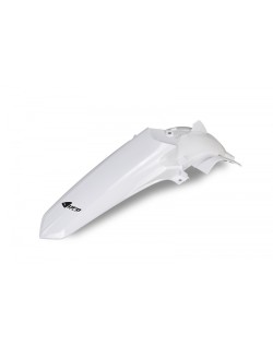Garde-boue arrière UFO - blanc Yamaha YZ125/250