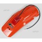 Garde-boue arrière + feu UFO orange Honda XR600R Garde-boue arrière + feu UFO orange Honda XR600R