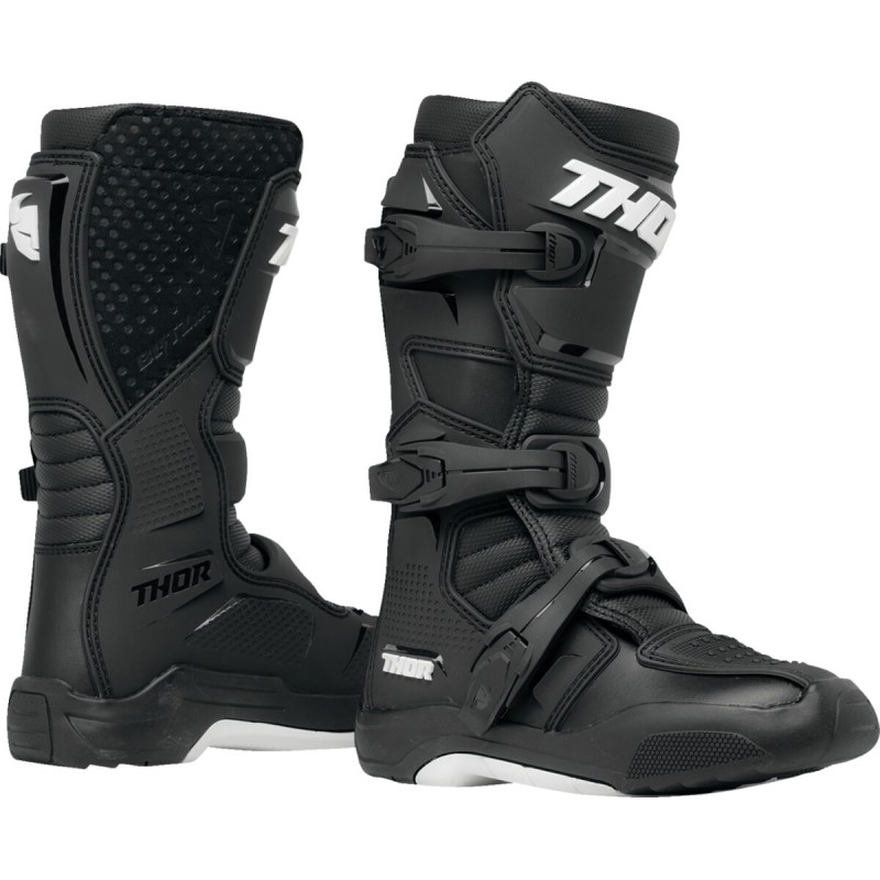 BOOT YTH BLITZ XR BK/WH 3