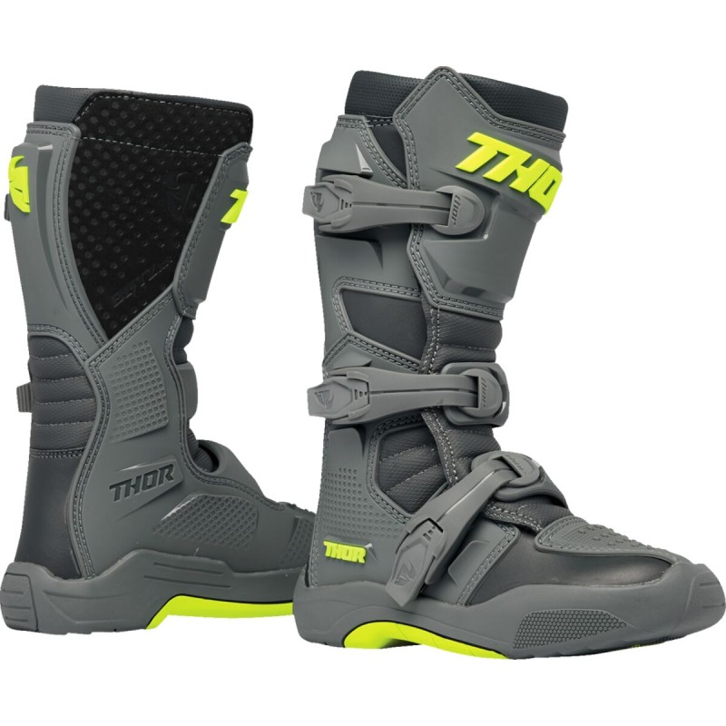 BOOT YTH BLITZ XR GY/CH 4