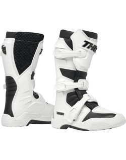 BOOT YTH BLITZ XR WH/BK 1