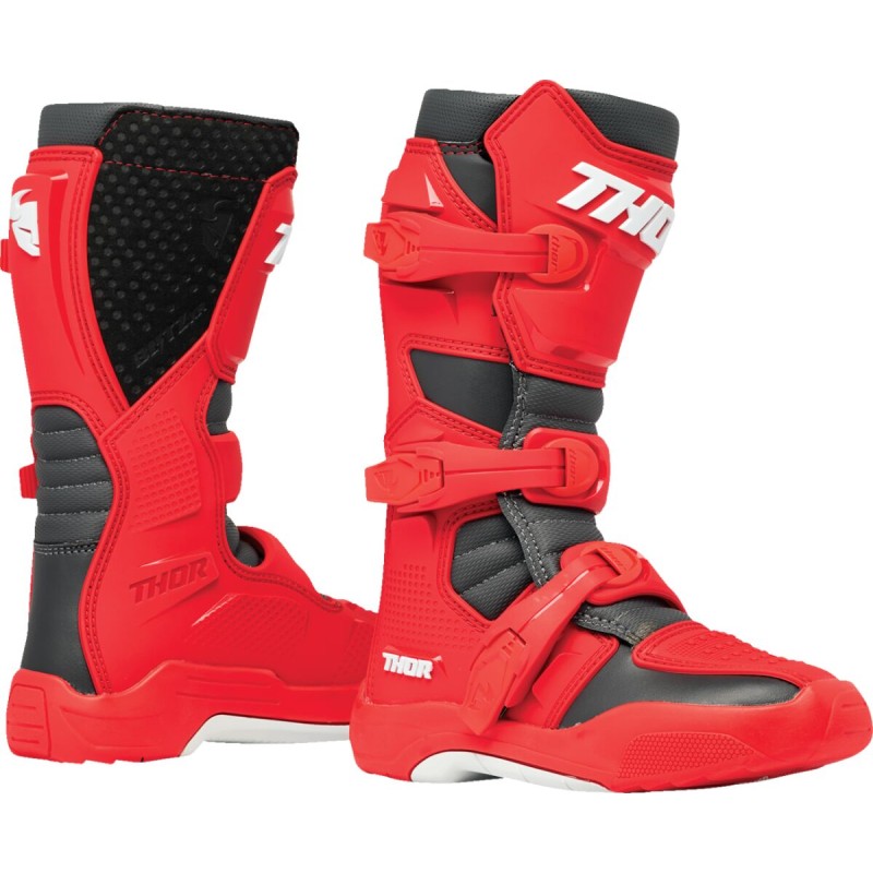 BOOT YTH BLITZ XR RD/CH 5