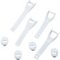 STRAPS BLITZXP WMN WH 5-8