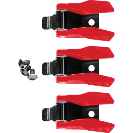 BUCKLE KIT RADIAL RED
