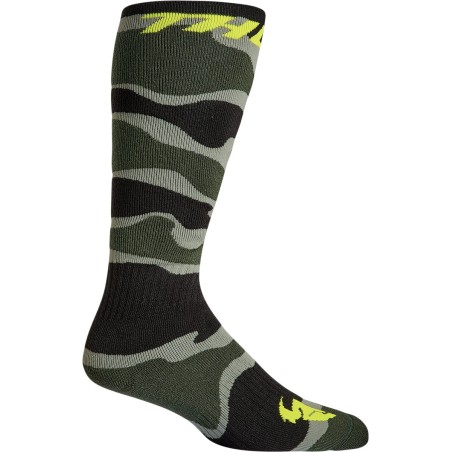 SOCK MX CAMO GN/AC 6-9