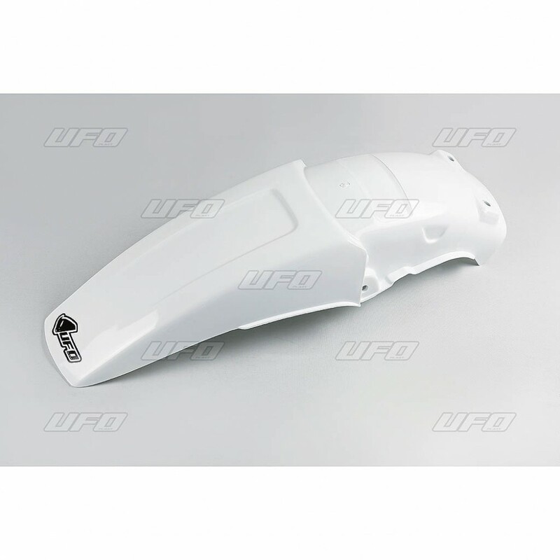 Garde-boue arrière UFO blanc Suzuki RM125/250 Garde-boue arrière UFO blanc Suzuki RM125/250