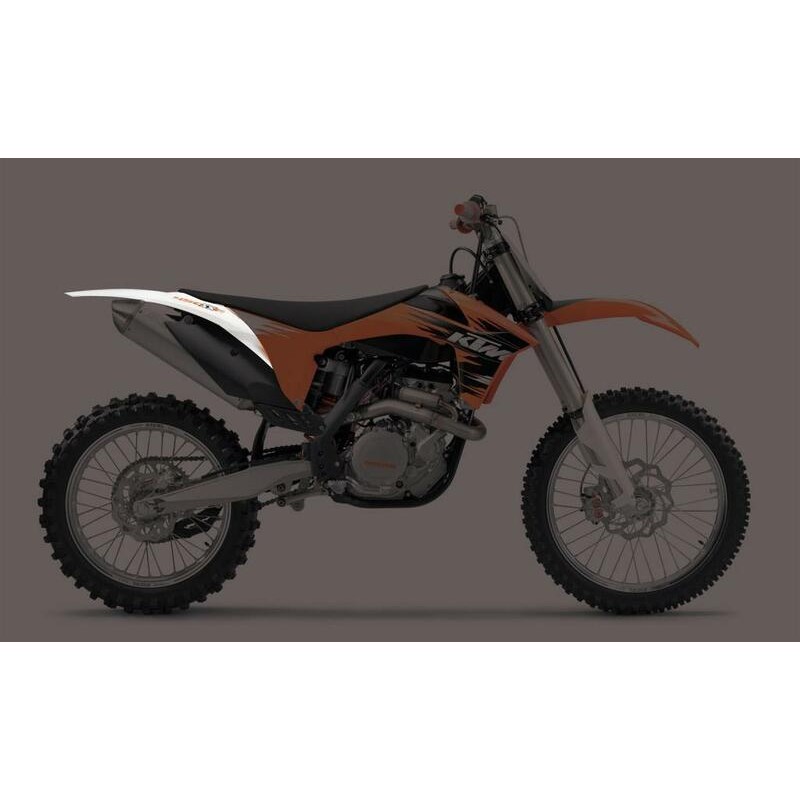 Garde-boue arrière UFO blanc KTM SX/SX-F Garde-boue arrière UFO blanc KTM SX/SX-F