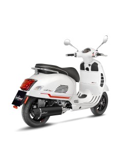 EXHAUST SBK NERO PIAGGIO