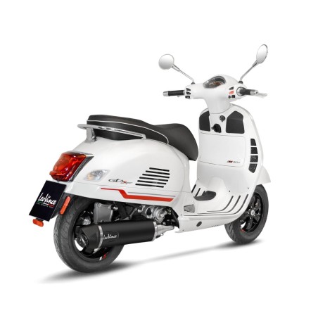 EXHAUST SBK NERO PIAGGIO