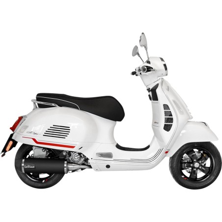 EXHAUST SBK NERO PIAGGIO