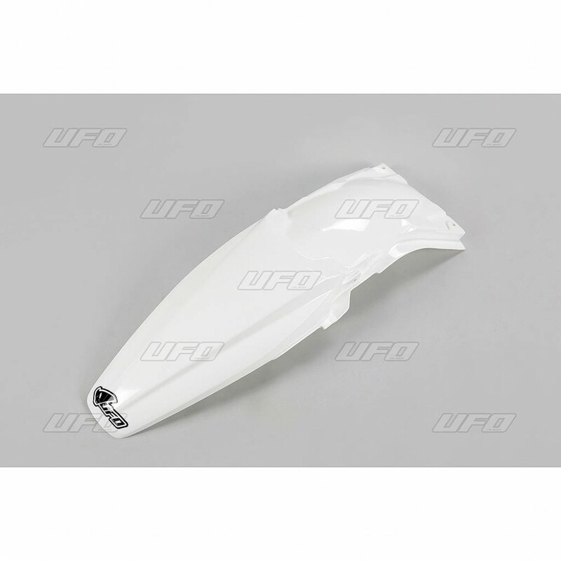 Garde-boue arrière UFO blanc Kawasaki KX250F/450F Garde-boue arrière UFO blanc Kawasaki KX250F/450F