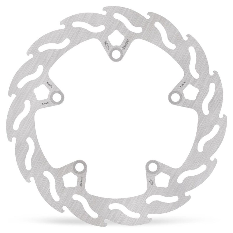 BRAKE DISC FLAME FRONT