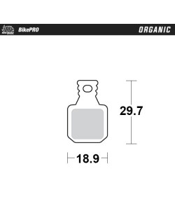 BRAKE PAD ORGANIC