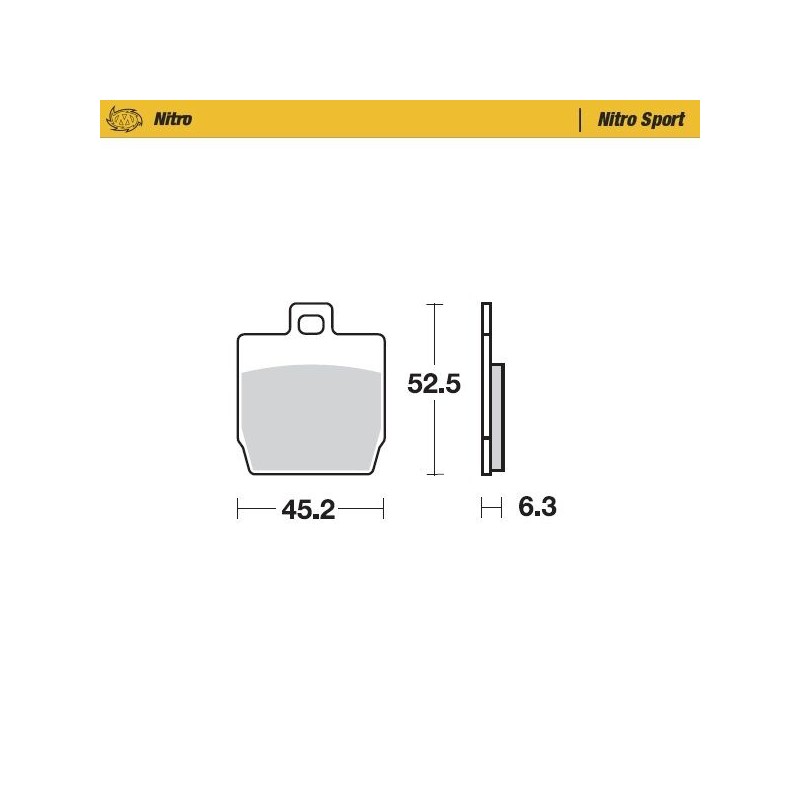 BRAKE PAD NITRO SPORT