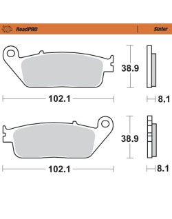 BRAKE PAD SCOOTER