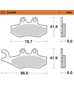 BRAKE PAD SCOOTER