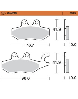 BRAKE PAD SCOOTER