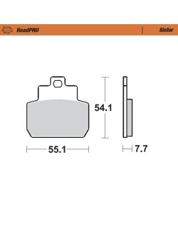 BRAKE PAD SCOOTER