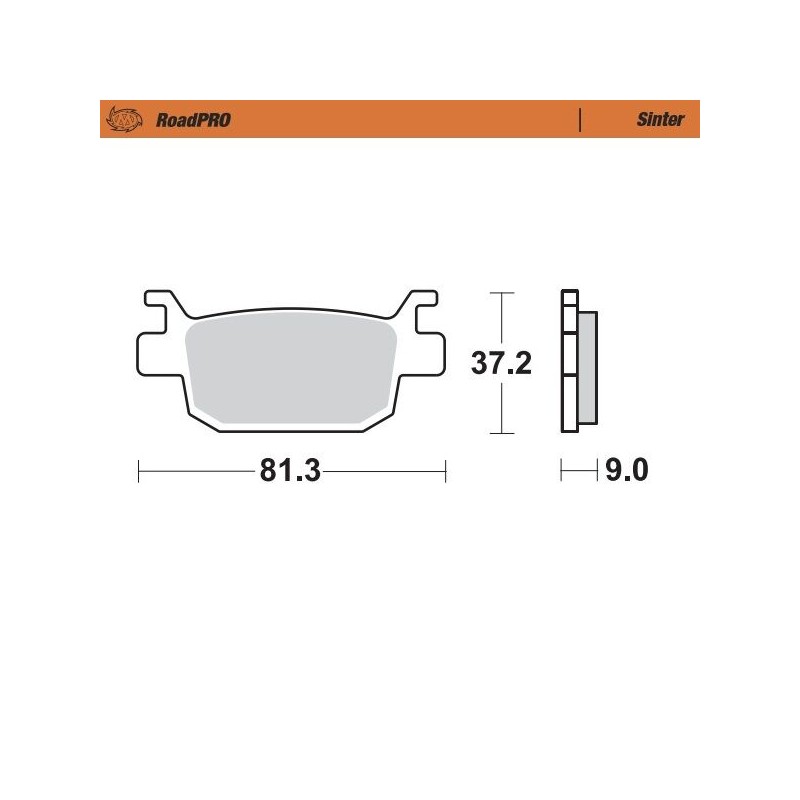 BRAKE PAD SCOOTER