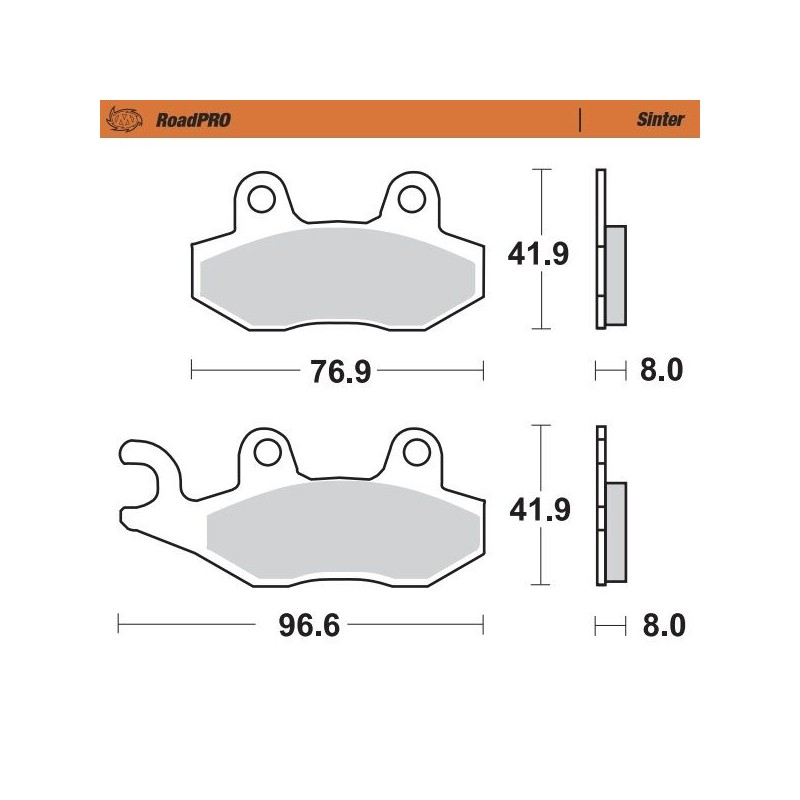 BRAKE PAD SCOOTER