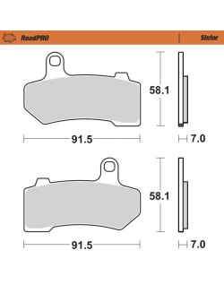 BRAKE PAD SINTER REAR