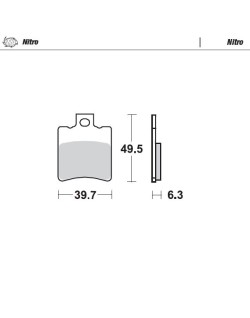 BRAKE PAD NITRO