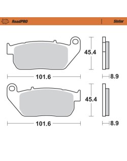 BRAKE PAD SINTER FRONT