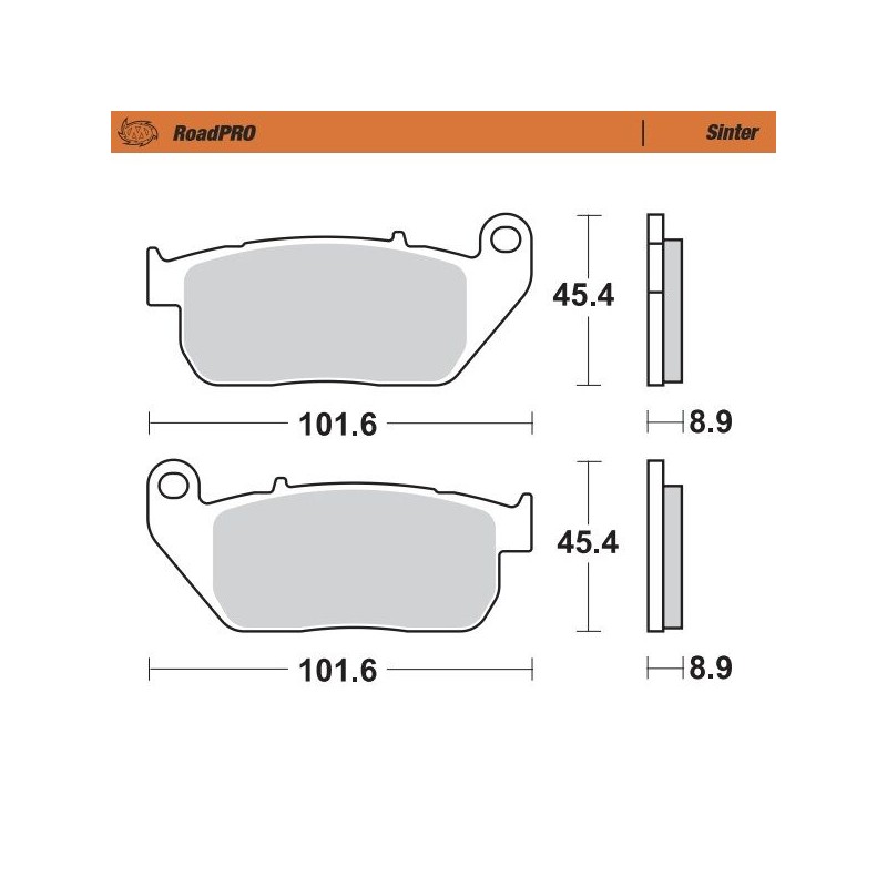 BRAKE PAD SINTER FRONT
