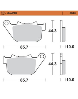BRAKE PAD SINTER REAR