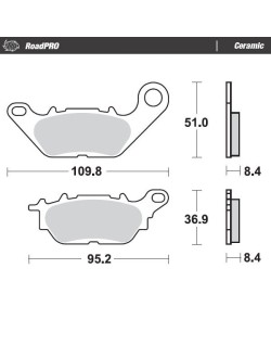 BRAKE PAD CERAMIC