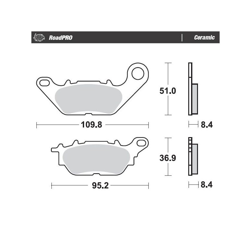 BRAKE PAD CERAMIC
