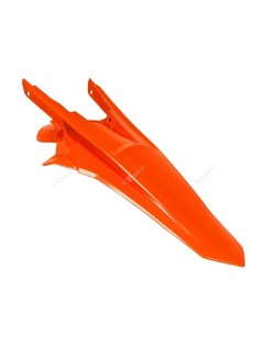 Garde-boue arrière RACETECH orange fluo KTM