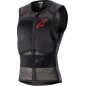 VEST NUC FLX PRO BK/RD L