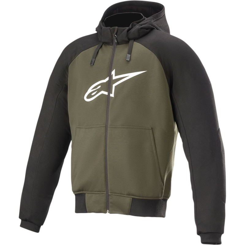 JACKET HOOD CHROME B/GN S