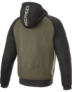 JACKET HOOD CHROME B/GN S