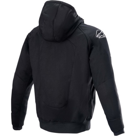 JACKET HOOD CHROME BK/RD 3X