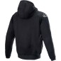 JACKET HOOD CHROME BK/RD 3X