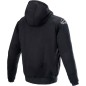 JACKET HOOD CHROME BK/YL S