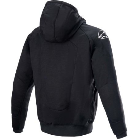 JACKET HOOD CHROME BK/YL XL