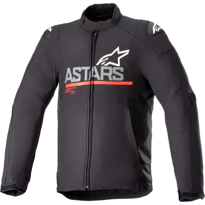 JACKET SMX WP BK/G/RD 2XL