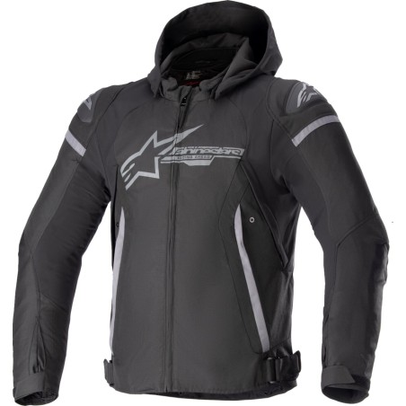 JACKET ZACA WP BLK/GY 2XL