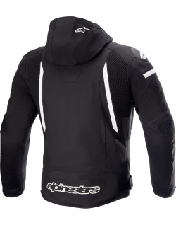 JACKET ZACA WP BLACK/WHITE S