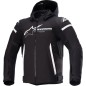 JACKET ZACA WP BLACK/WHITE M