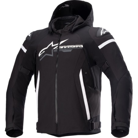 JACKET ZACA WP BLACK/WHITE 2X