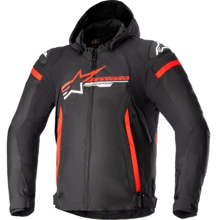 JACKET ZACA WP BK/RD/W 3X