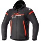 JACKET ZACA WP BK/RD/W 3X
