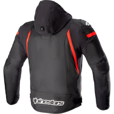 JACKET ZACA WP BK/RD/W 3X